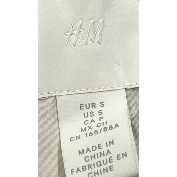 HM Blazer Jacket Women Size S Light Blue Button Up Long Sleeve Minimalist Caual - Picture 3 of 5